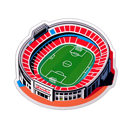 สติกเกอร์สนามกีฬาเกรนาดาในวันแข่ง