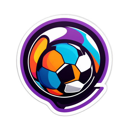 Makukulay na Sticker ng Logo ng BEIN Sports
