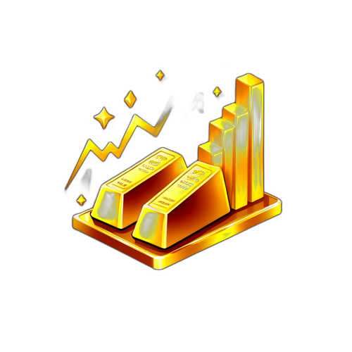 금 가격 변동 그래프와 금 바