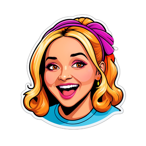 Vidám komikus karakter