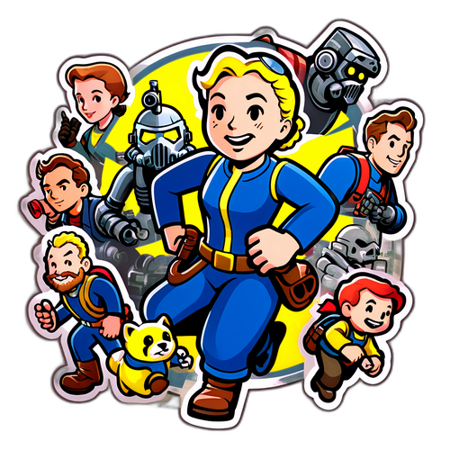 Фоллаут Сезон 2: персонажі у вінтажному стилі гри