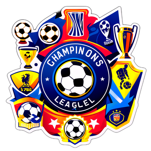 Champions League Resa Sticker