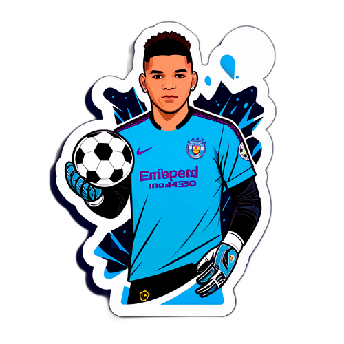 Aktive Sticker von Ederson als Torwart