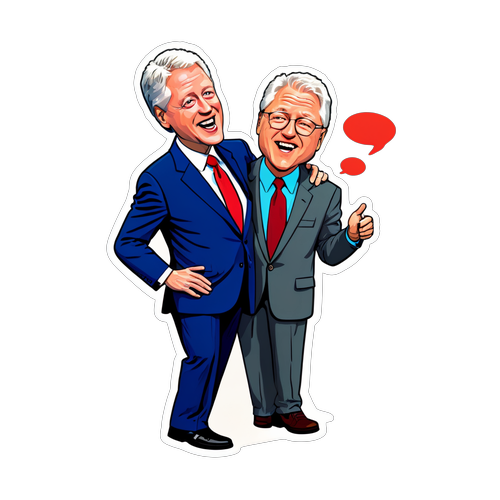 Bill Clinton & Tim Walz: Det Politisk Humoristiske Møde, Du Ikke Må Gå Glip Af!