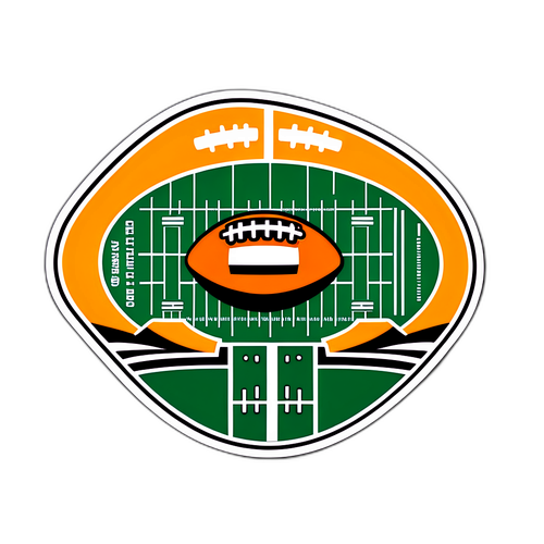 Autocollant inspiré par la NFL