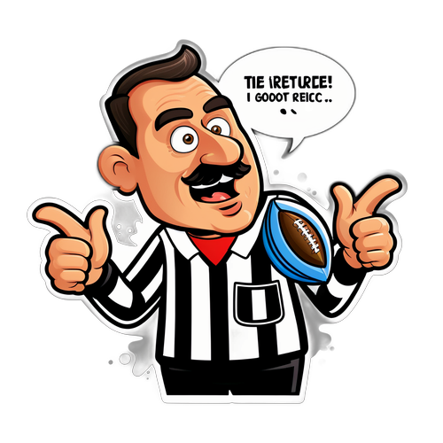 Futbol Hakemi Sticker