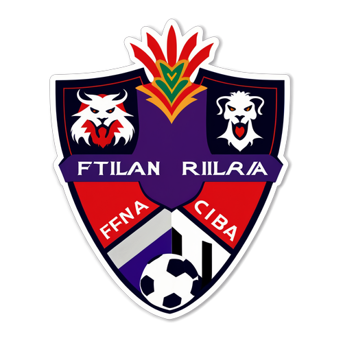 Persaingan Sepak Bola Italia: Genoa vs Fiorentina! Desain Stiker Minimalis yang Harus Dimiliki