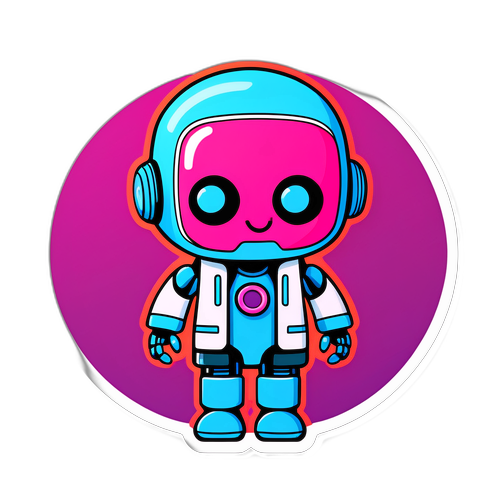 Модний персонаж, що представляє штучний інтелект