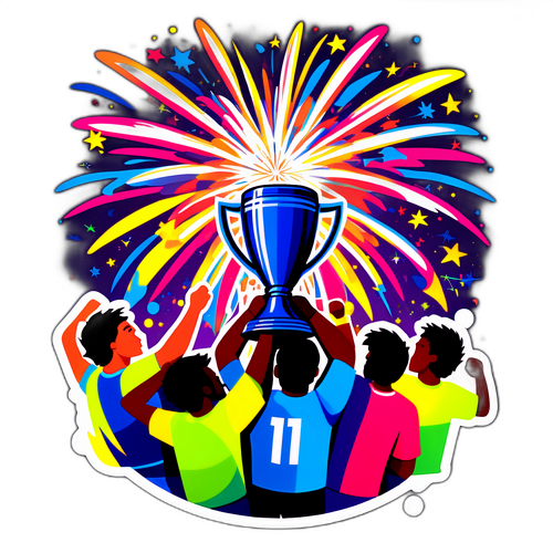 Campeones Cup Celebration Sticker