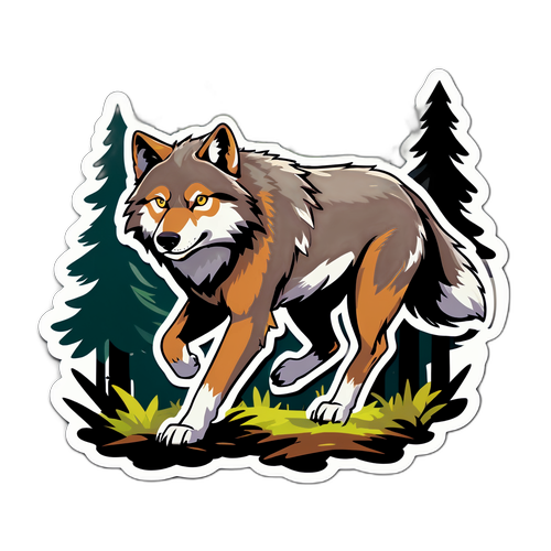 Susihahmo Metsässä