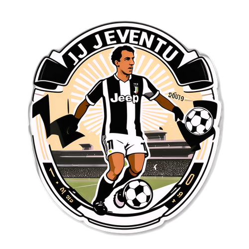 Sticker ya Kihistoria ya Juventus