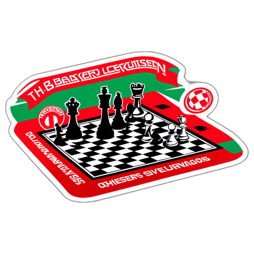 สติกเกอร์การแข่งขันระหว่าง Bayer Leverkusen และ Olympiacos