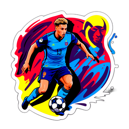 Sticker med Mathys Tel