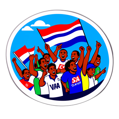 Cena de Torcida: EC Vitória vs Bahia
