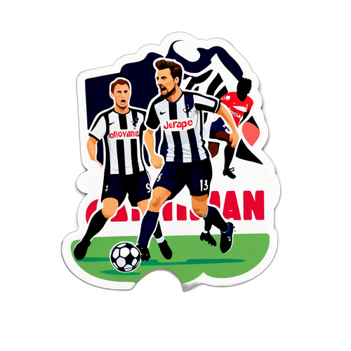 Sticker ng Soccer: Newcastle vs Tottenham