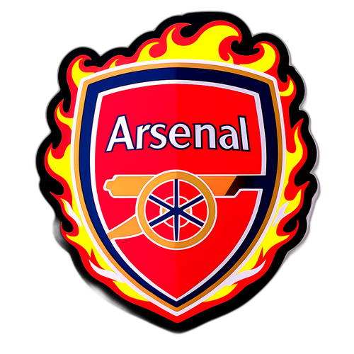 Matagumpay na Sticker ng Arsenal