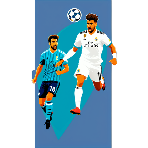 Action-Pakket Klistermærke: Leganes vs Real Madrid