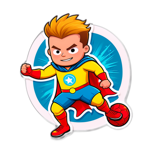 Mpango wa Mchoro wa Wout Weghorst katika Vazi la Superstar