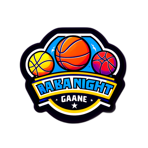 NBA Game Night Sticker