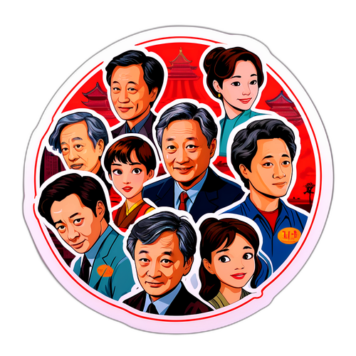 經典電影角色情感貼紙