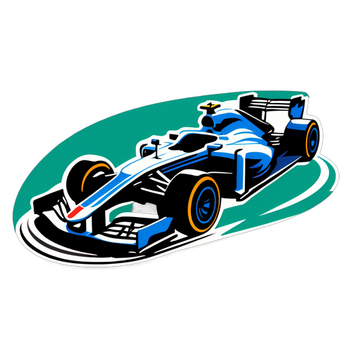 Rasakan Adrenalin Balapan! Sticker Mobil Formula 1 yang Memukau untuk Para Penggemar!