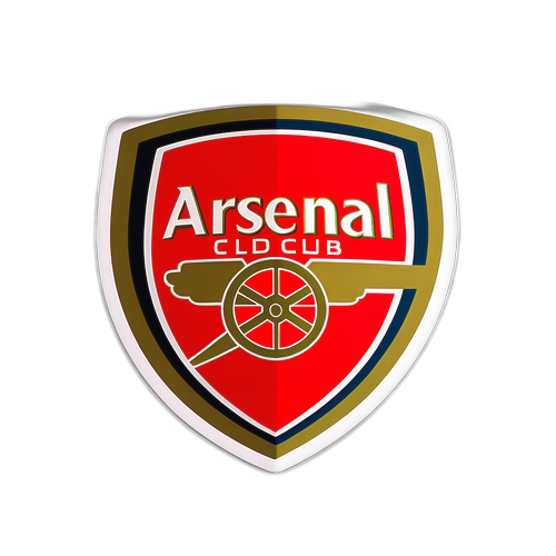 โลโก้สไตล์ทันสมัยของสโมสรฟุตบอลอาร์เซนอล