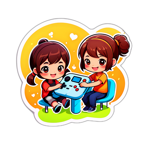 Míxie Chơi Game Với Bạn Bè
