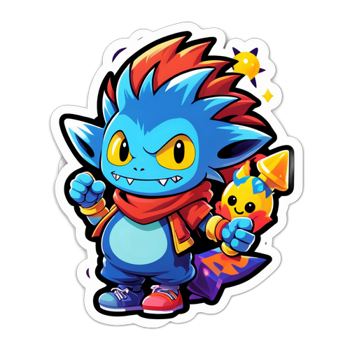 Sora 2-sticker: Magische Wereld