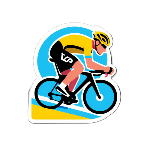 Künstlerisches Design für die Tour de France 2025