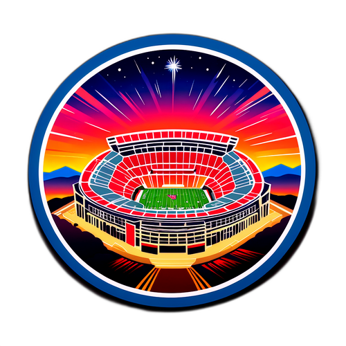 Levi's Stadium i nattens ljus