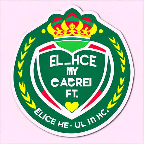 Diseño de un sticker para Elche CF