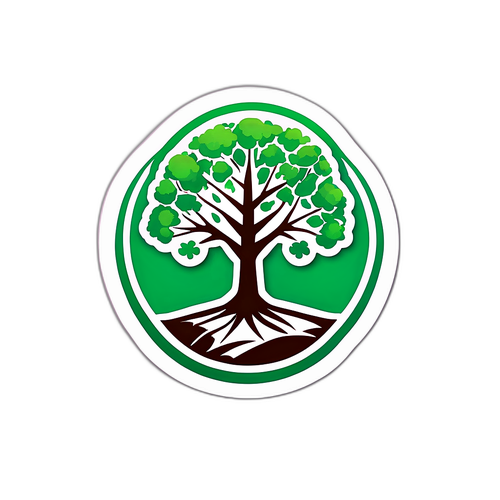 环境保护意识贴纸