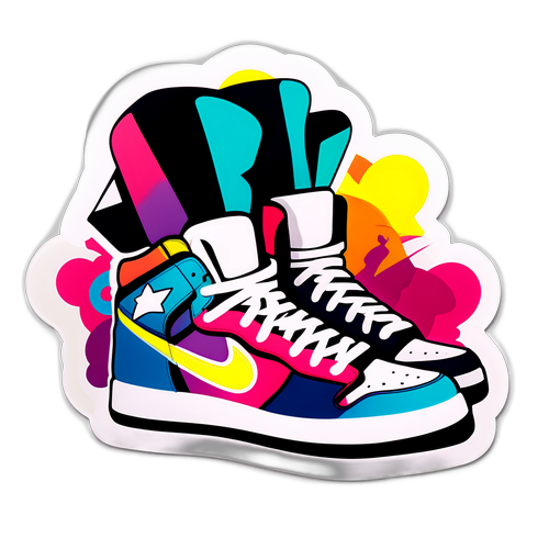 Chaussures stylées illustrées