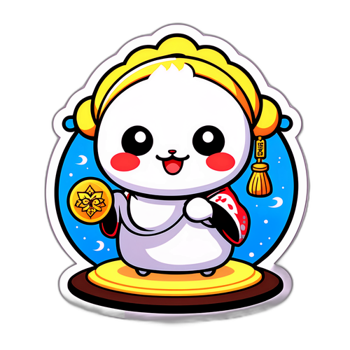 かわいい日本の神様を基にしたキャラクター