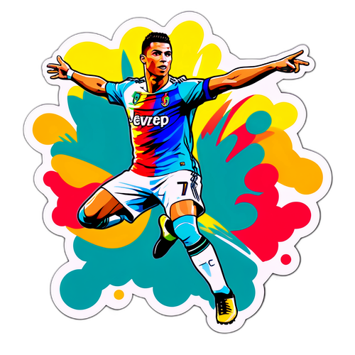 Stiker Tribute untuk Ronaldo