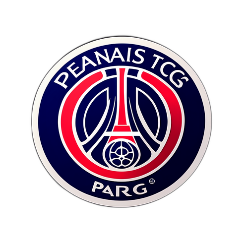 PSG 선수의 기술을 강조하는 스티커