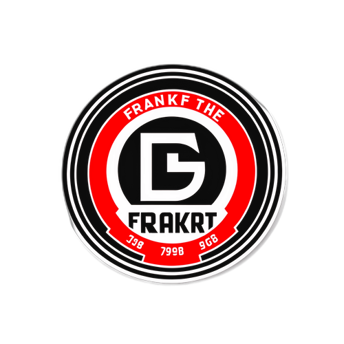 支持法蘭克福的貼紙設計