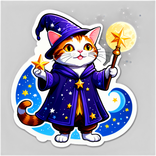 Unleash Your Imagination: Meet the Magical Wizard Cat That’s Taking the Internet by Storm!