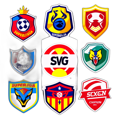 Grafic creativ al echipelor din Superliga