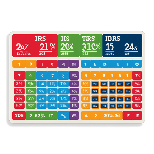 Adesivo das Tabelas Essenciais do IRS 2025