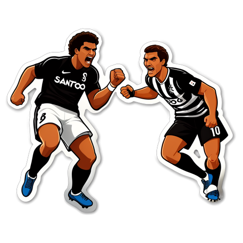 Cuộc đối đầu kinh điển giữa Santos và Botafogo