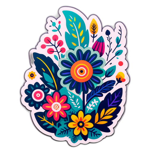 Vibrant Naturals Sticker
