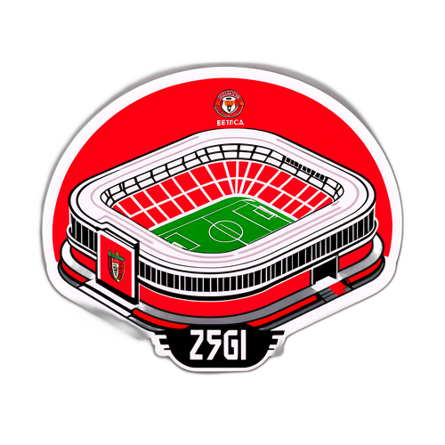 Benfica Stadion Illusztráció