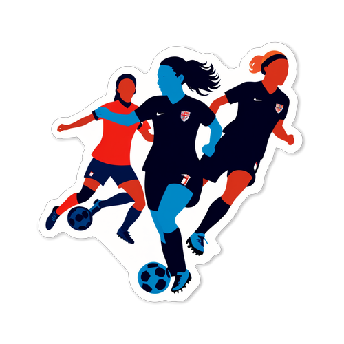 Feire Kvinnefotballen i Norge: Den Utrolige Toppserien Sticker som Fanger Bevegelsen!