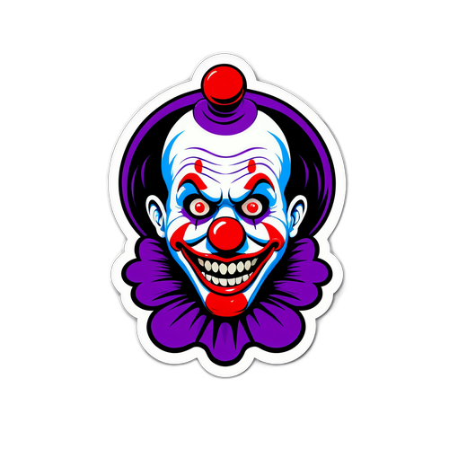 Palyaço ve Sirke Temalı Etiket Tasarımı