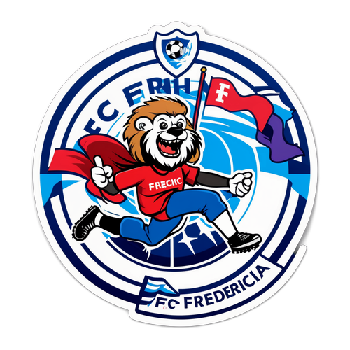 Sticker til FC Fredericia mod FCK