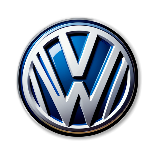 Entdecken Sie das Zukunfts-Logo von VW: Innovation trifft modernes Design!