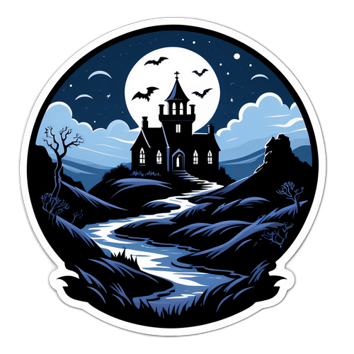 Desain Stiker Bertema 'Wuthering Heights'