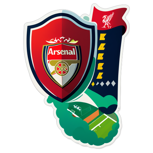 Derby Terpanas! Arsenal dan Liverpool Siap Merekah dengan Warna dan Logo Tim yang Menggoda!