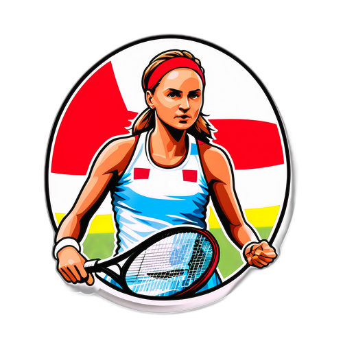 Magdalena Fręch w Motywach Tenisowych
